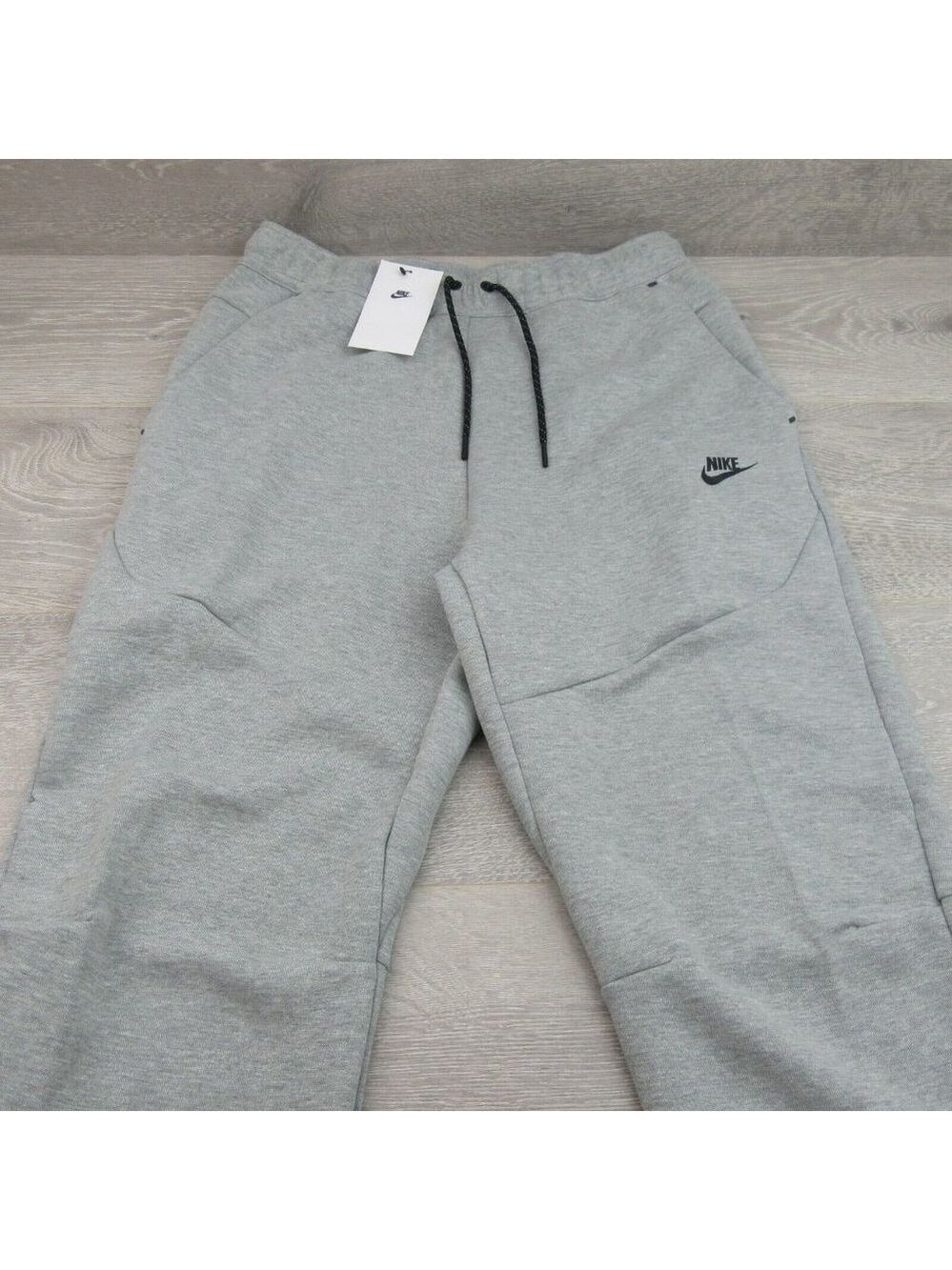 Nike Sportswear Tech Fleece Jogger Pants Men's Size XL Grey Heather NEW - Picture 4 of 14